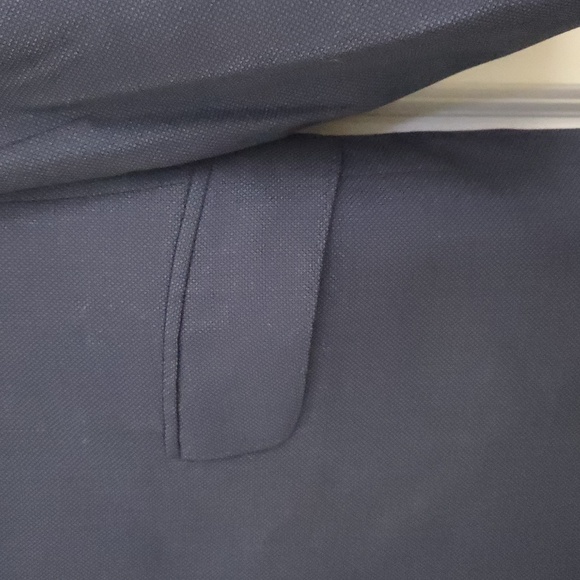 Classic Wool Navy Blue Men's Suit - Picture 5 of 8